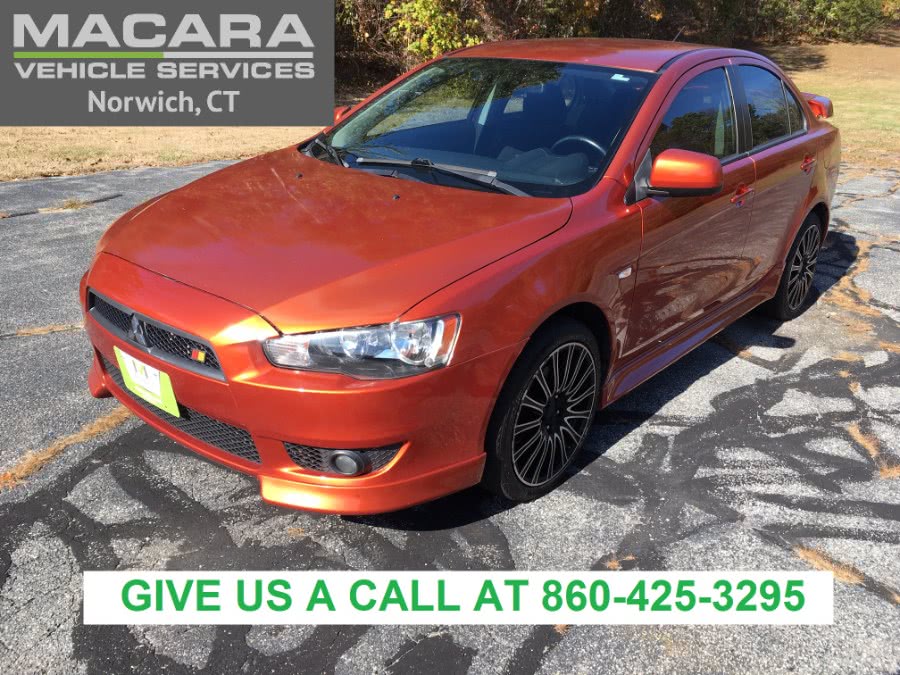 2011 Mitsubishi Lancer 4dr Sdn Man GTS FWD, available for sale in Norwich, Connecticut | MACARA Vehicle Services, Inc. Norwich, Connecticut