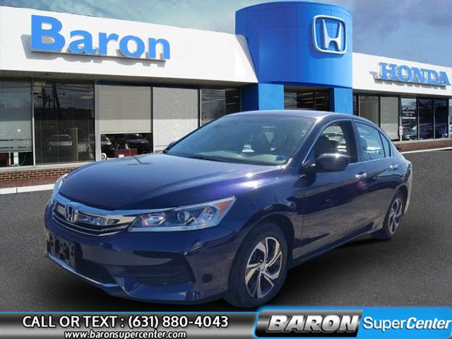 2017 Honda Accord Sedan LX CVT, available for sale in Patchogue, New York | Baron Supercenter. Patchogue, New York