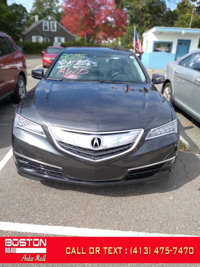 2015 Acura TLX 4dr Sdn SH-AWD V6 Tech, available for sale in Springfield, Massachusetts | Boston Road Auto. Springfield, Massachusetts 2015 Acura TLX 4dr Sdn SH-AWD V6 Tech, available for sale in Springfield, Massachusetts | Boston Road Auto. Springfield, Massachusetts