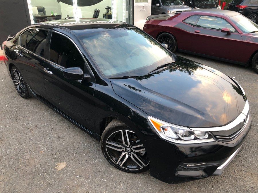 2017 Honda Accord Sedan Sport CVT, available for sale in Hillside, New Jersey | Champion Auto Sales. Hillside, New Jersey 2017 Honda Accord Sedan Sport CVT, available for sale in Hillside, New Jersey | Champion Auto Sales. Hillside, New Jersey