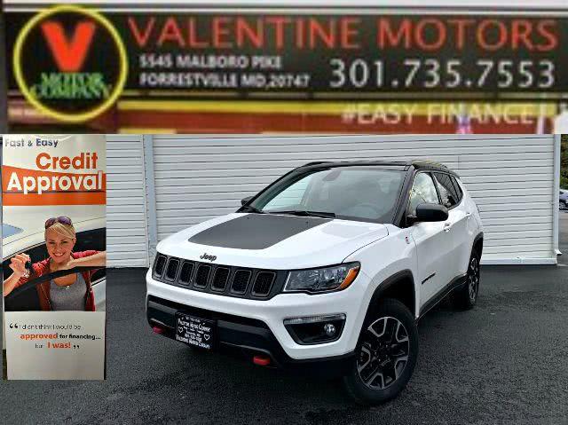 2020 Jeep Compass Trailhawk, available for sale in Forestville, Maryland | Valentine Motor Company. Forestville, Maryland 2020 Jeep Compass Trailhawk, available for sale in Forestville, Maryland | Valentine Motor Company. Forestville, Maryland