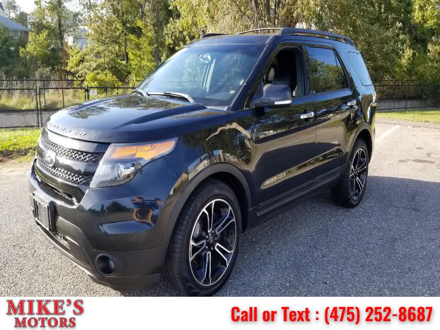 2013 Ford Explorer 4WD 4dr Sport, available for sale in Stratford, Connecticut | Mike's Motors LLC. Stratford, Connecticut