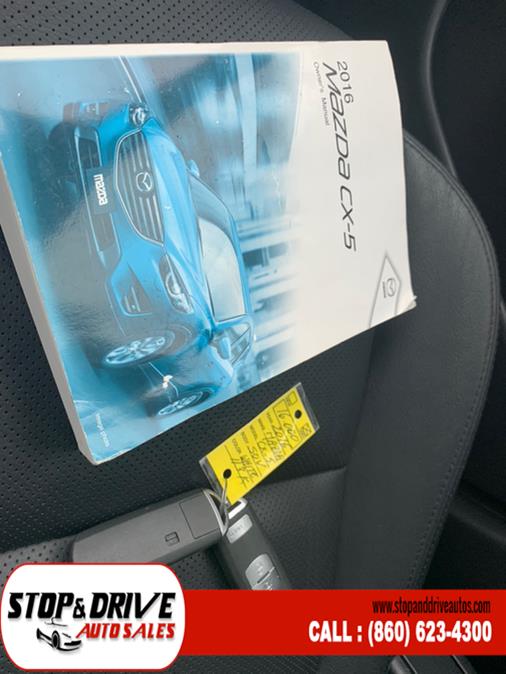 2016 Mazda CX-5 AWD 4dr Auto Grand Touring, available for sale in East Windsor, Connecticut | Stop & Drive Auto Sales. East Windsor, Connecticut 2016 Mazda CX-5 AWD 4dr Auto Grand Touring, available for sale in East Windsor, Connecticut | Stop & Drive Auto Sales. East Windsor, Connecticut
