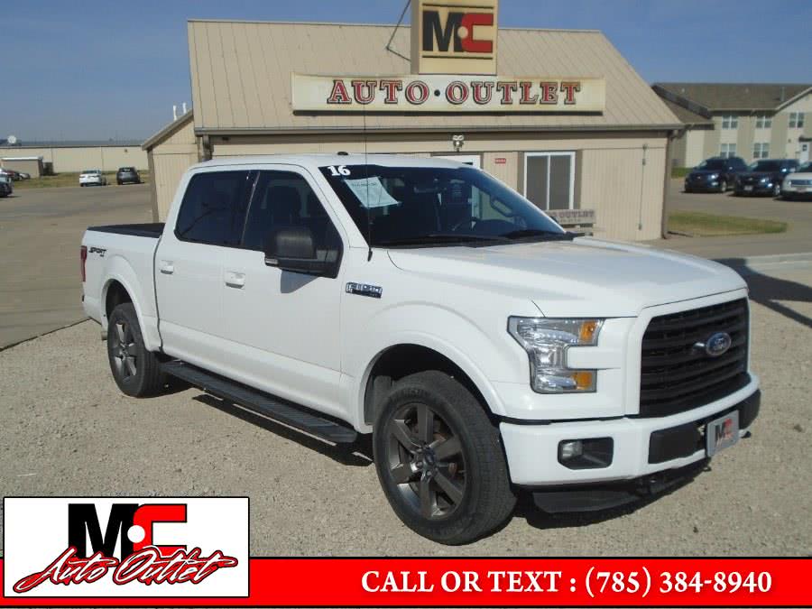 2016 Ford F-150 4WD SuperCrew 145" XLT, available for sale in Colby, Kansas | M C Auto Outlet Inc. Colby, Kansas
