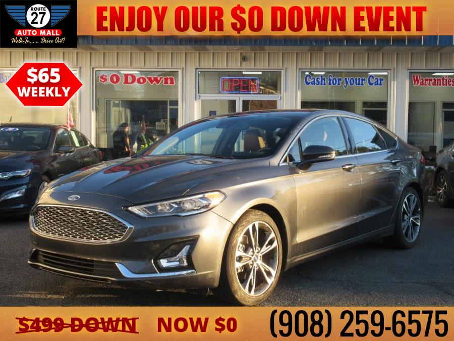 Used Ford Fusion Titanium FWD 2020 | Route 27 Auto Mall. Linden, New Jersey