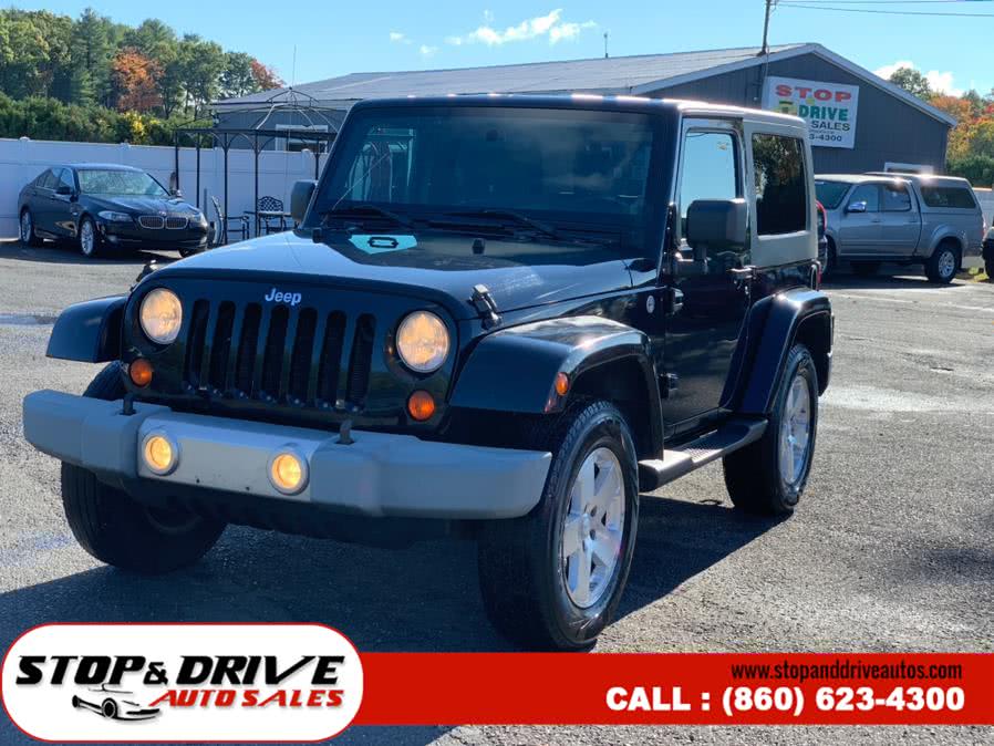 2009 Jeep Wrangler 4WD 2dr Sahara, available for sale in East Windsor, Connecticut | Stop & Drive Auto Sales. East Windsor, Connecticut