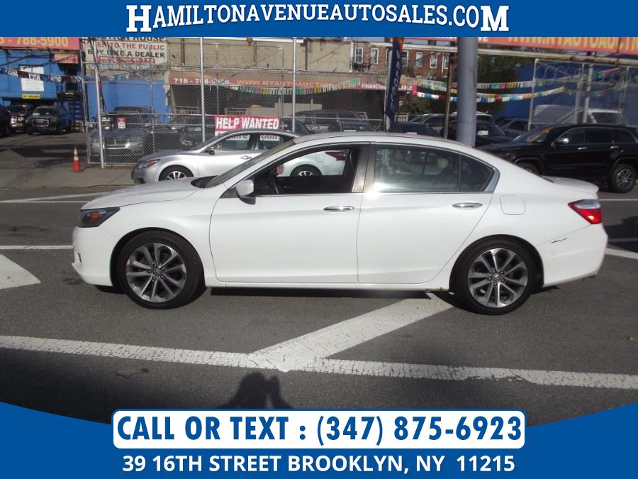 Used Honda Accord Sedan 4dr I4 CVT Sport 2014 | Hamilton Avenue Auto Sales DBA Nyautoauction.com. Brooklyn, New York Used Honda Accord Sedan 4dr I4 CVT Sport 2014 | Hamilton Avenue Auto Sales DBA Nyautoauction.com. Brooklyn, New York