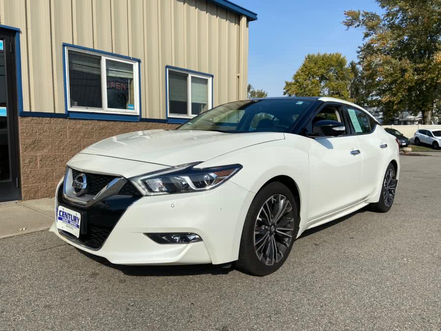 2017 Nissan Maxima Platinum 3.5L, available for sale in East Windsor, Connecticut | Century Auto And Truck. East Windsor, Connecticut