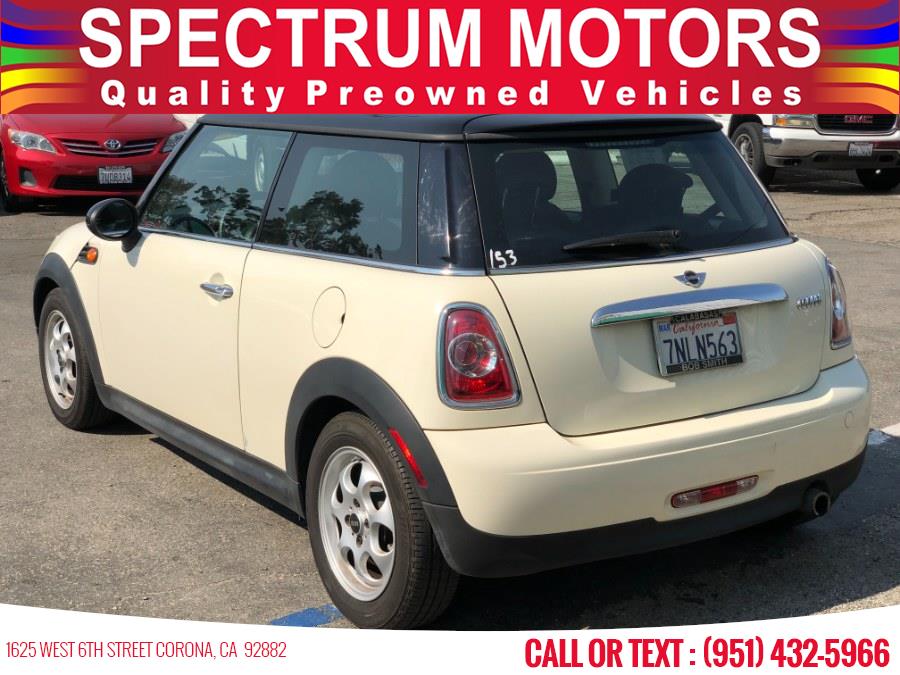 2012 MINI Cooper Hardtop 2dr Cpe, available for sale in Corona, California | Spectrum Motors. Corona, California 2012 MINI Cooper Hardtop 2dr Cpe, available for sale in Corona, California | Spectrum Motors. Corona, California