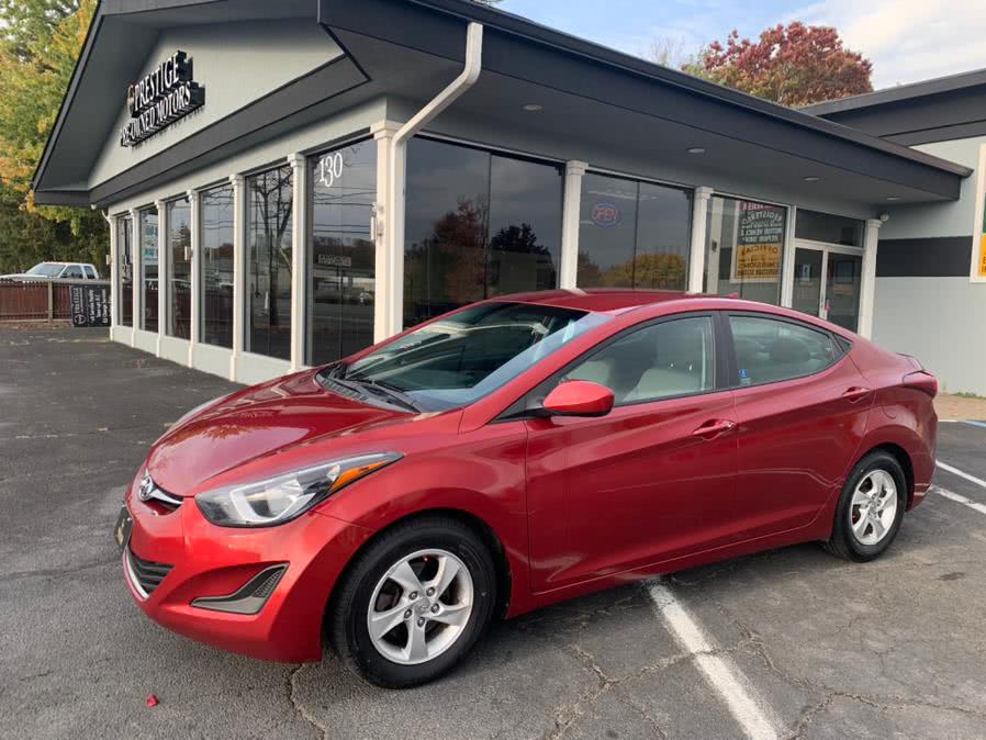 2014 Hyundai Elantra 4dr Sdn Auto SE (Alabama Plant), available for sale in New Windsor, New York | Prestige Pre-Owned Motors Inc. New Windsor, New York