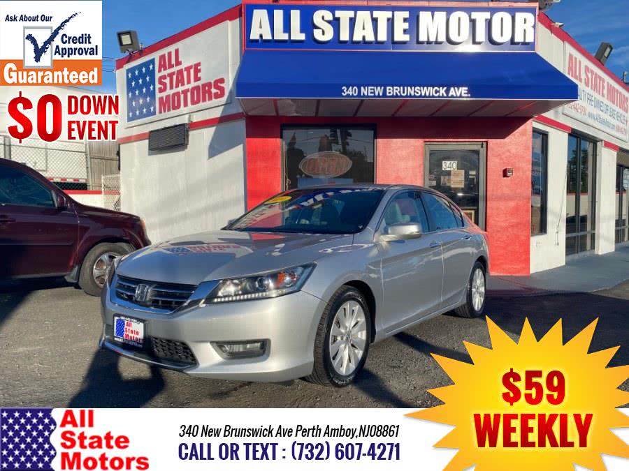 2014 Honda Accord Sedan 4dr I4 CVT EX-L, available for sale in Perth Amboy, New Jersey | All State Motor Inc. Perth Amboy, New Jersey