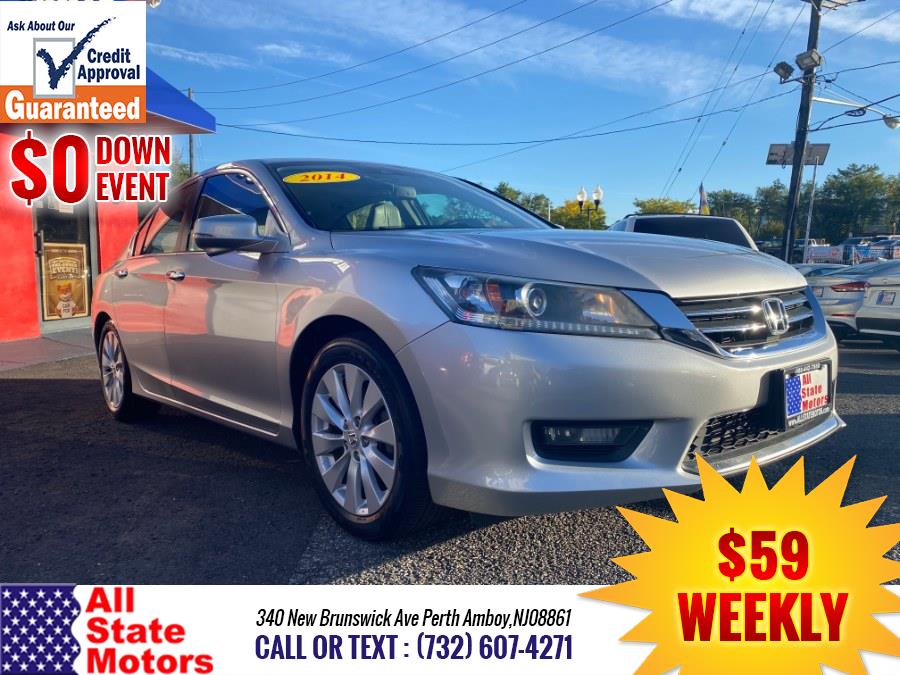 2014 Honda Accord Sedan 4dr I4 CVT EX-L, available for sale in Perth Amboy, New Jersey | All State Motor Inc. Perth Amboy, New Jersey 2014 Honda Accord Sedan 4dr I4 CVT EX-L, available for sale in Perth Amboy, New Jersey | All State Motor Inc. Perth Amboy, New Jersey