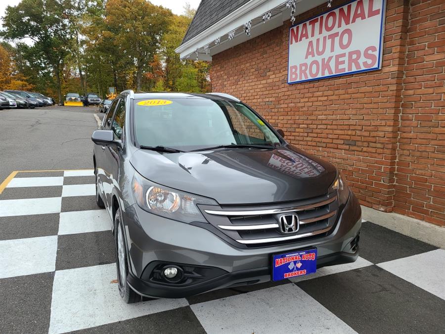 2013 Honda CR-V AWD 5dr EX-L w/Navi, available for sale in Waterbury, Connecticut | National Auto Brokers, Inc.. Waterbury, Connecticut