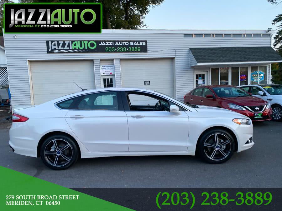 2016 Ford Fusion 4dr Sdn Titanium AWD, available for sale in Meriden, Connecticut | Jazzi Auto Sales LLC. Meriden, Connecticut