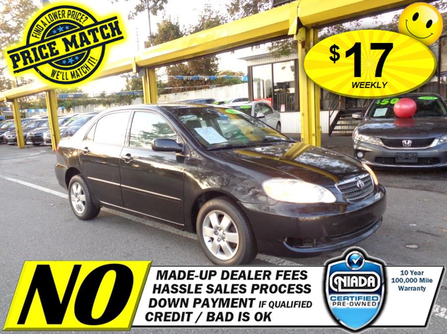2007 Toyota Corolla 4dr Sdn Auto CE (Natl), available for sale in Rosedale, New York | Sunrise Auto Sales. Rosedale, New York