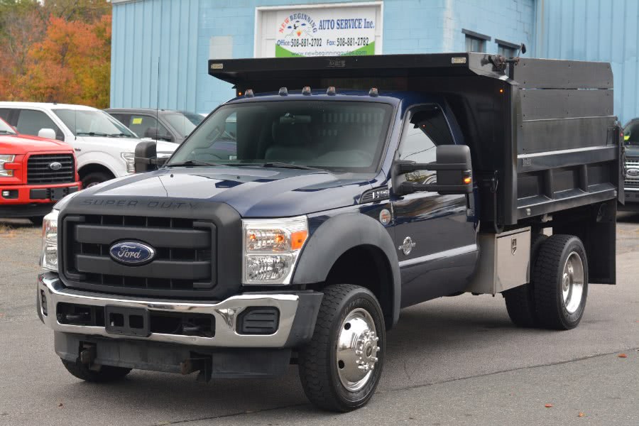 2011 Ford Super Duty F-550 DRW 4WD Reg Cab 141" WB 60" CA XLT, available for sale in Ashland, Massachusetts | New Beginning Auto Service Inc. Ashland, Massachusetts