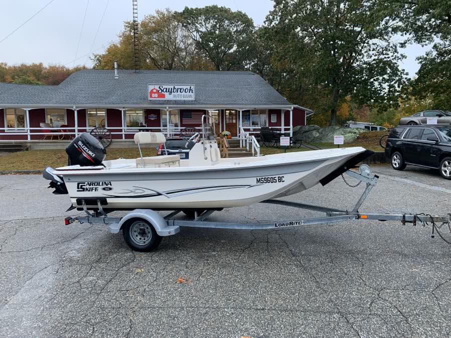 2014 CAROLINA SKIFF 1, available for sale in Old Saybrook, Connecticut | Saybrook Auto Barn. Old Saybrook, Connecticut
