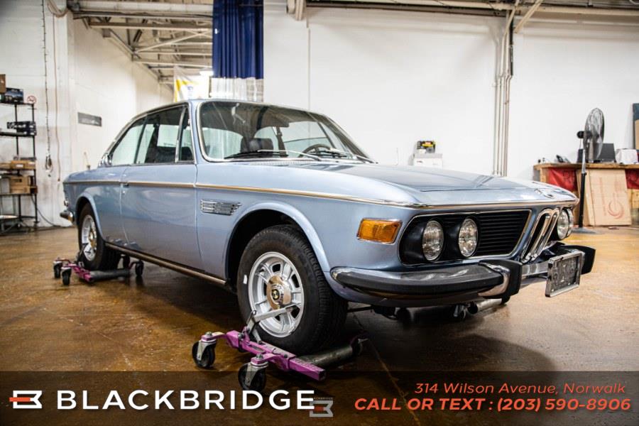 1972 BMW 3.0 CS Coupe, available for sale in Norwalk, Connecticut | Black Bridge Motors, LLC. Norwalk, Connecticut 1972 BMW 3.0 CS Coupe, available for sale in Norwalk, Connecticut | Black Bridge Motors, LLC. Norwalk, Connecticut