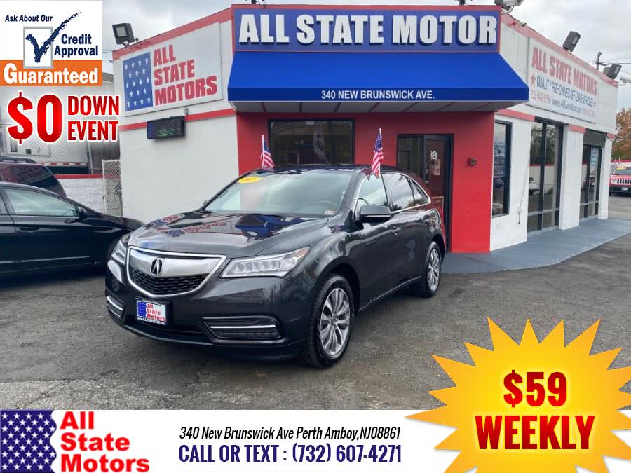 2015 Acura MDX SH-AWD 4dr Tech Pkg, available for sale in Perth Amboy, New Jersey | All State Motor Inc. Perth Amboy, New Jersey