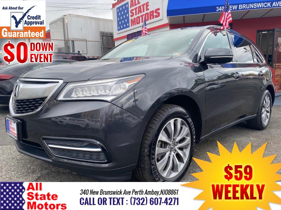 2015 Acura MDX SH-AWD 4dr Tech Pkg, available for sale in Perth Amboy, New Jersey | All State Motor Inc. Perth Amboy, New Jersey 2015 Acura MDX SH-AWD 4dr Tech Pkg, available for sale in Perth Amboy, New Jersey | All State Motor Inc. Perth Amboy, New Jersey