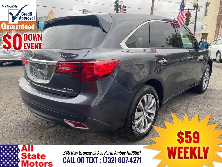 2015 Acura MDX SH-AWD 4dr Tech Pkg, available for sale in Perth Amboy, New Jersey | All State Motor Inc. Perth Amboy, New Jersey 2015 Acura MDX SH-AWD 4dr Tech Pkg, available for sale in Perth Amboy, New Jersey | All State Motor Inc. Perth Amboy, New Jersey