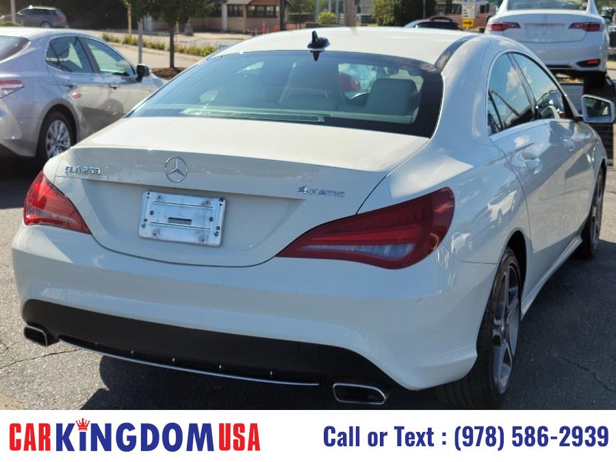 Used Mercedes-Benz CLA-Class CLA250 4MATIC Luxury Sport Sedan. 2014 | Car Kingdom USA. Lawrence, Massachusetts Used Mercedes-Benz CLA-Class CLA250 4MATIC Luxury Sport Sedan. 2014 | Car Kingdom USA. Lawrence, Massachusetts