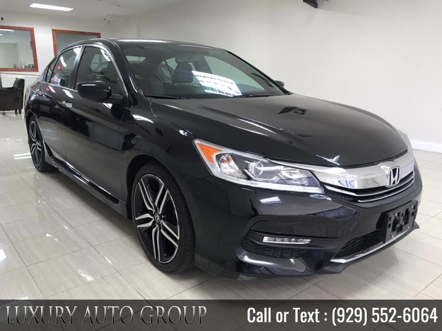 2016 Honda Accord Sedan 4dr I4 CVT Sport, available for sale in Bronx, New York | Luxury Auto Group. Bronx, New York 2016 Honda Accord Sedan 4dr I4 CVT Sport, available for sale in Bronx, New York | Luxury Auto Group. Bronx, New York