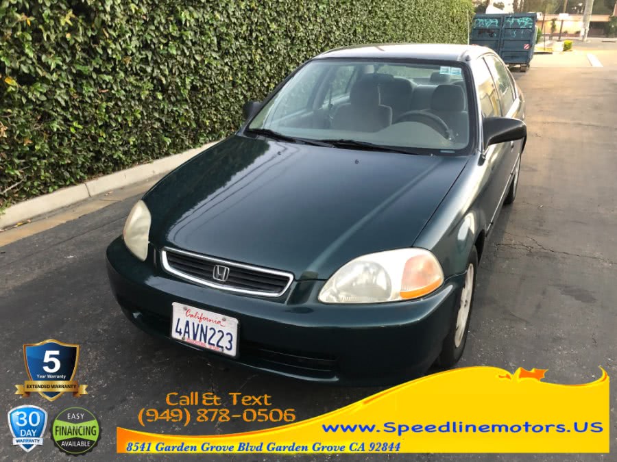 1998 Honda Civic 4dr Sdn LX Auto, available for sale in Garden Grove, California | Speedline Motors. Garden Grove, California
