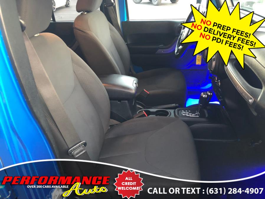 2016 Jeep Wrangler Unlimited 4WD 4dr Sport S, available for sale in Bohemia, New York | Performance Auto Inc. Bohemia, New York 2016 Jeep Wrangler Unlimited 4WD 4dr Sport S, available for sale in Bohemia, New York | Performance Auto Inc. Bohemia, New York