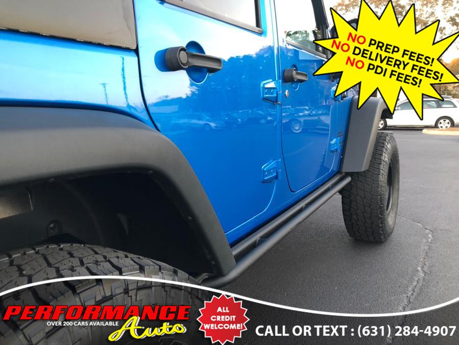 2016 Jeep Wrangler Unlimited 4WD 4dr Sport S, available for sale in Bohemia, New York | Performance Auto Inc. Bohemia, New York 2016 Jeep Wrangler Unlimited 4WD 4dr Sport S, available for sale in Bohemia, New York | Performance Auto Inc. Bohemia, New York