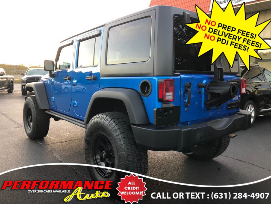 2016 Jeep Wrangler Unlimited 4WD 4dr Sport S, available for sale in Bohemia, New York | Performance Auto Inc. Bohemia, New York 2016 Jeep Wrangler Unlimited 4WD 4dr Sport S, available for sale in Bohemia, New York | Performance Auto Inc. Bohemia, New York