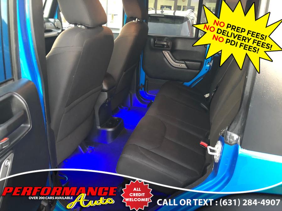 2016 Jeep Wrangler Unlimited 4WD 4dr Sport S, available for sale in Bohemia, New York | Performance Auto Inc. Bohemia, New York 2016 Jeep Wrangler Unlimited 4WD 4dr Sport S, available for sale in Bohemia, New York | Performance Auto Inc. Bohemia, New York
