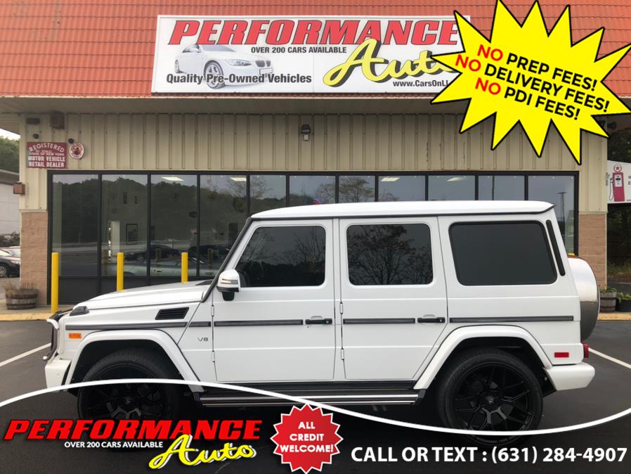 2016 Mercedes-Benz G-Class 4MATIC 4dr G 550, available for sale in Bohemia, New York | Performance Auto Inc. Bohemia, New York 2016 Mercedes-Benz G-Class 4MATIC 4dr G 550, available for sale in Bohemia, New York | Performance Auto Inc. Bohemia, New York