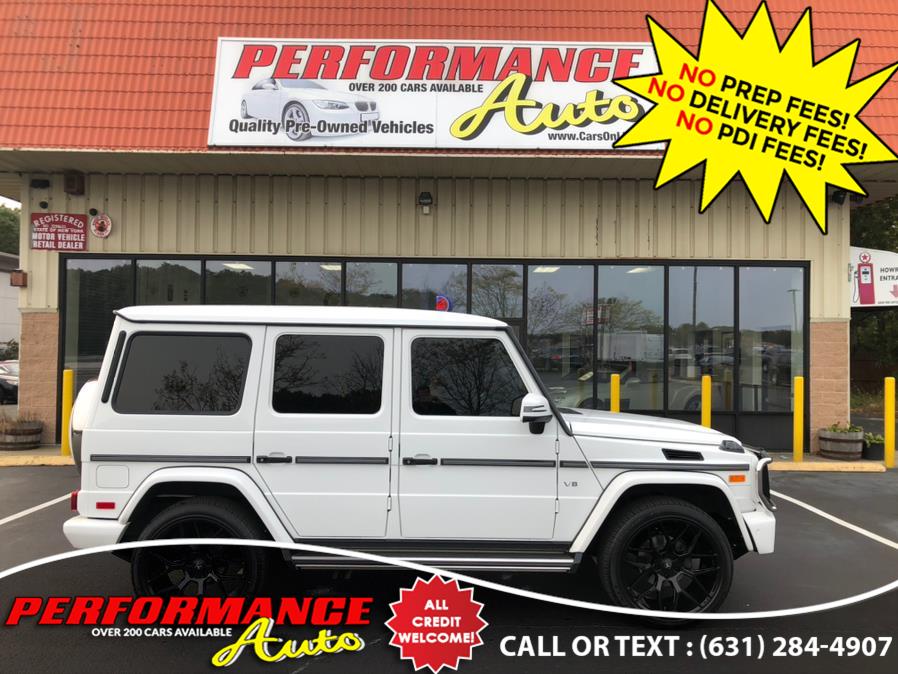 2016 Mercedes-Benz G-Class 4MATIC 4dr G 550, available for sale in Bohemia, New York | Performance Auto Inc. Bohemia, New York 2016 Mercedes-Benz G-Class 4MATIC 4dr G 550, available for sale in Bohemia, New York | Performance Auto Inc. Bohemia, New York