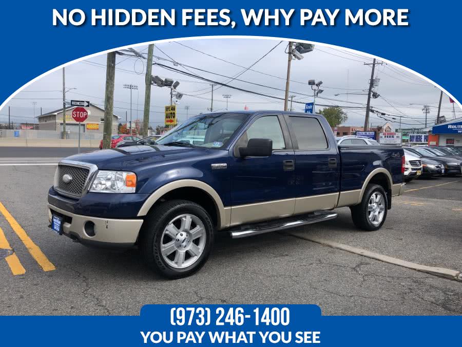 2007 Ford F-150 4WD SuperCrew 150" Lariat, available for sale in Lodi, New Jersey | Route 46 Auto Sales Inc. Lodi, New Jersey