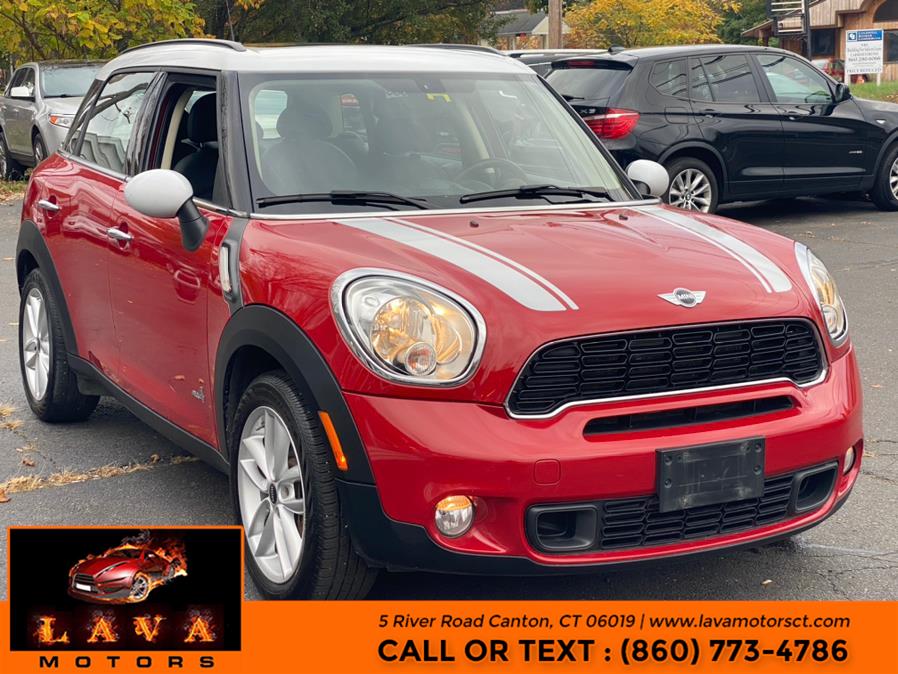 2013 MINI Cooper Countryman AWD 4dr S ALL4, available for sale in Canton, Connecticut | Lava Motors. Canton, Connecticut