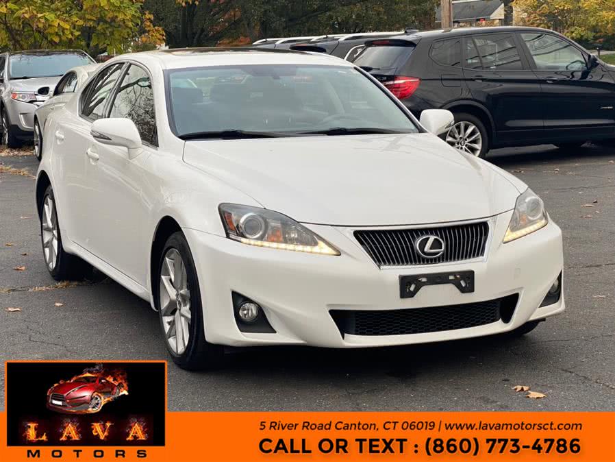 2011 Lexus IS 250 4dr Sport Sdn Auto AWD, available for sale in Canton, Connecticut | Lava Motors. Canton, Connecticut
