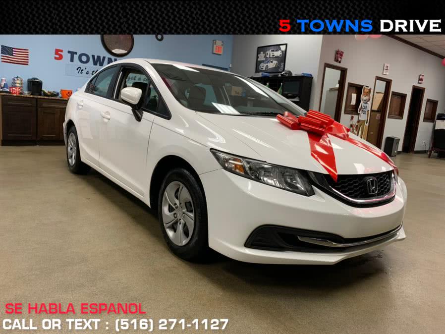 2015 Honda Civic Sedan 4dr CVT LX, available for sale in Inwood, New York | 5 Towns Drive. Inwood, New York
