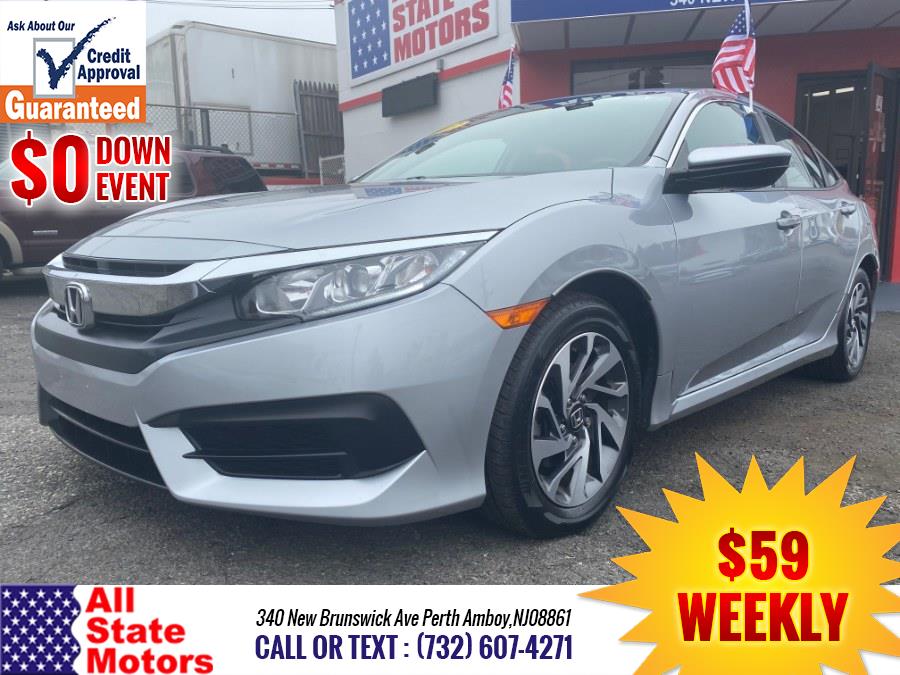 2017 Honda Civic Sedan EX CVT, available for sale in Perth Amboy, New Jersey | All State Motor Inc. Perth Amboy, New Jersey 2017 Honda Civic Sedan EX CVT, available for sale in Perth Amboy, New Jersey | All State Motor Inc. Perth Amboy, New Jersey