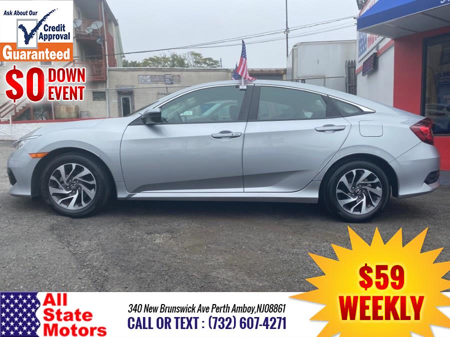 2017 Honda Civic Sedan EX CVT, available for sale in Perth Amboy, New Jersey | All State Motor Inc. Perth Amboy, New Jersey 2017 Honda Civic Sedan EX CVT, available for sale in Perth Amboy, New Jersey | All State Motor Inc. Perth Amboy, New Jersey