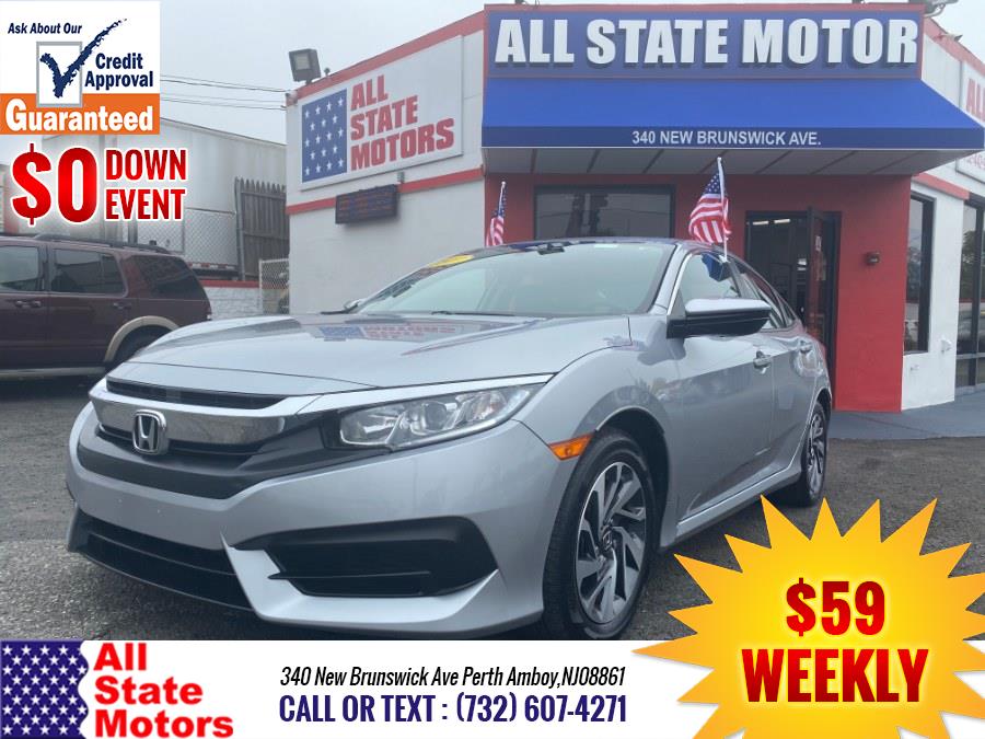 2017 Honda Civic Sedan EX CVT, available for sale in Perth Amboy, New Jersey | All State Motor Inc. Perth Amboy, New Jersey 2017 Honda Civic Sedan EX CVT, available for sale in Perth Amboy, New Jersey | All State Motor Inc. Perth Amboy, New Jersey