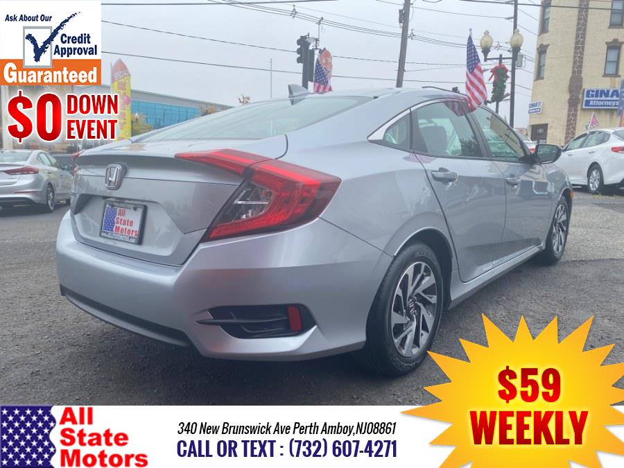 2017 Honda Civic Sedan EX CVT, available for sale in Perth Amboy, New Jersey | All State Motor Inc. Perth Amboy, New Jersey 2017 Honda Civic Sedan EX CVT, available for sale in Perth Amboy, New Jersey | All State Motor Inc. Perth Amboy, New Jersey
