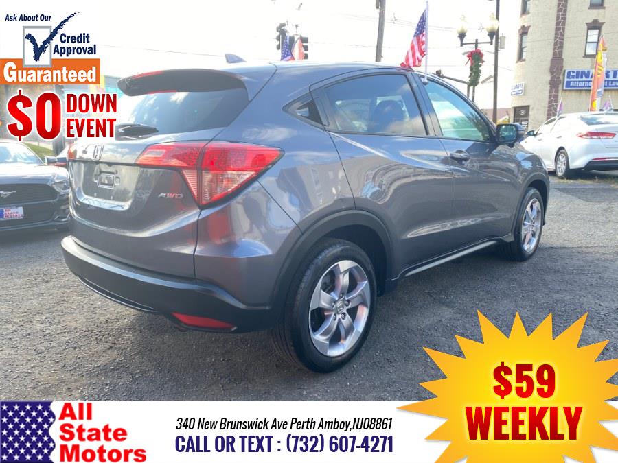 2017 Honda HR-V EX AWD CVT, available for sale in Perth Amboy, New Jersey | All State Motor Inc. Perth Amboy, New Jersey 2017 Honda HR-V EX AWD CVT, available for sale in Perth Amboy, New Jersey | All State Motor Inc. Perth Amboy, New Jersey