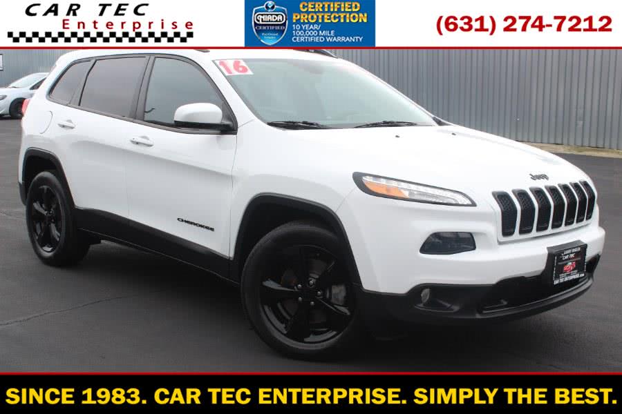 2016 Jeep Cherokee 4WD 4dr Limited, available for sale in Deer Park, New York | Car Tec Enterprise Leasing & Sales LLC. Deer Park, New York