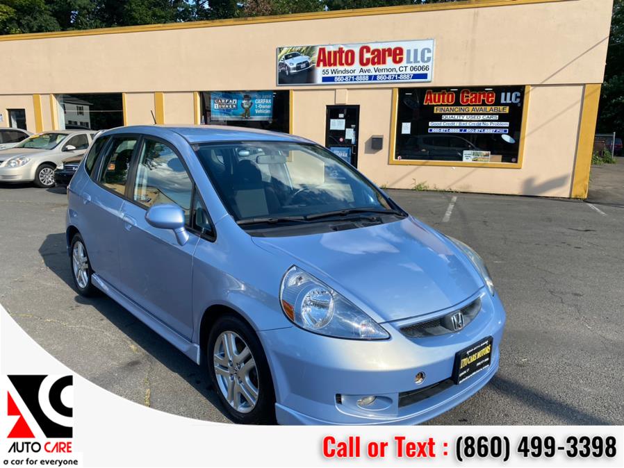 2008 Honda Fit 5dr HB Auto Sport, available for sale in Vernon , Connecticut | Auto Care Motors. Vernon , Connecticut 2008 Honda Fit 5dr HB Auto Sport, available for sale in Vernon , Connecticut | Auto Care Motors. Vernon , Connecticut