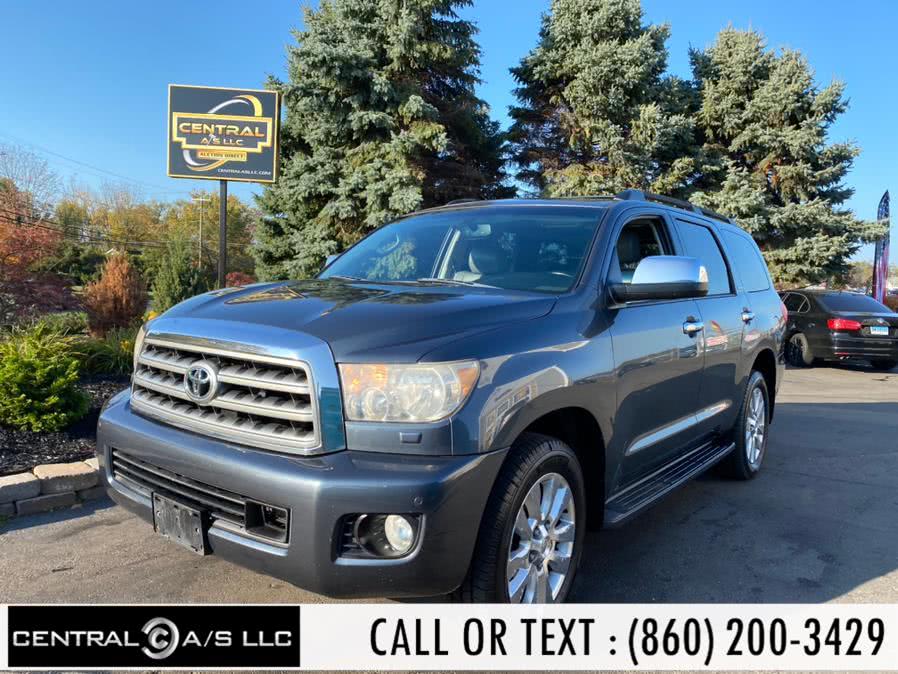 2008 Toyota Sequoia 4WD 4dr LV8 6-Spd AT Platinum, available for sale in East Windsor, Connecticut | Central A/S LLC. East Windsor, Connecticut