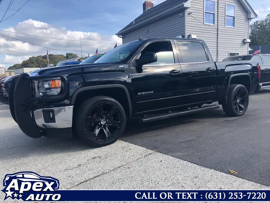 2014 GMC Sierra 1500 4WD Crew Cab 153.0" SLE, available for sale in Selden, New York | Apex Auto. Selden, New York