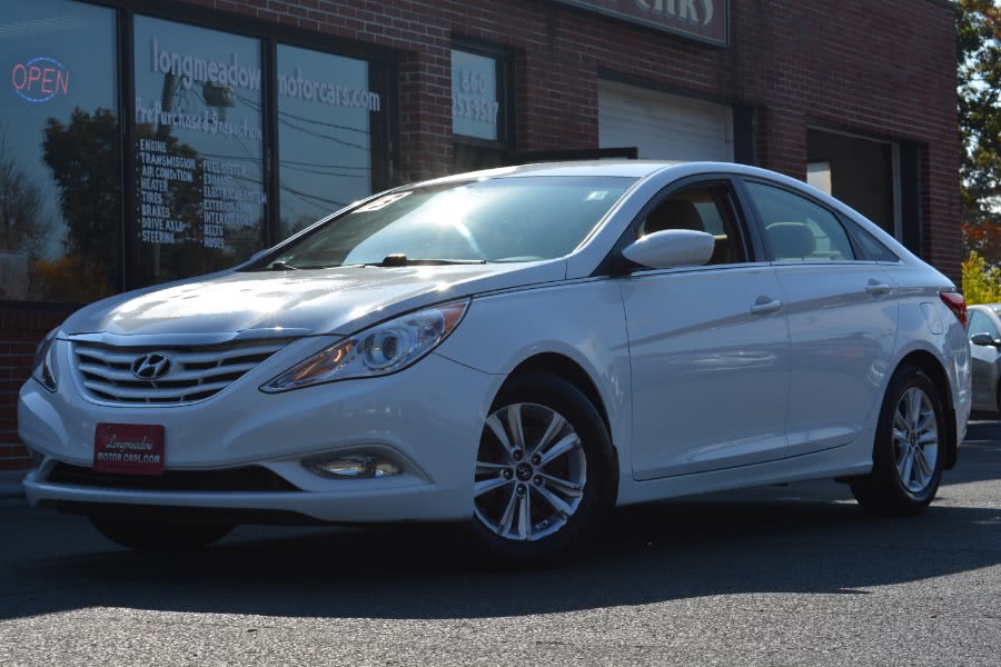 2013 Hyundai Sonata 4dr Sdn 2.4L Auto GLS, available for sale in ENFIELD, Connecticut | Longmeadow Motor Cars. ENFIELD, Connecticut
