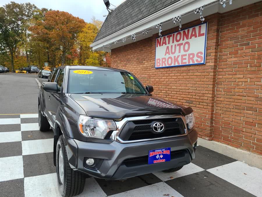 2015 Toyota Tacoma 4WD Access Cab V6 AT, available for sale in Waterbury, Connecticut | National Auto Brokers, Inc.. Waterbury, Connecticut