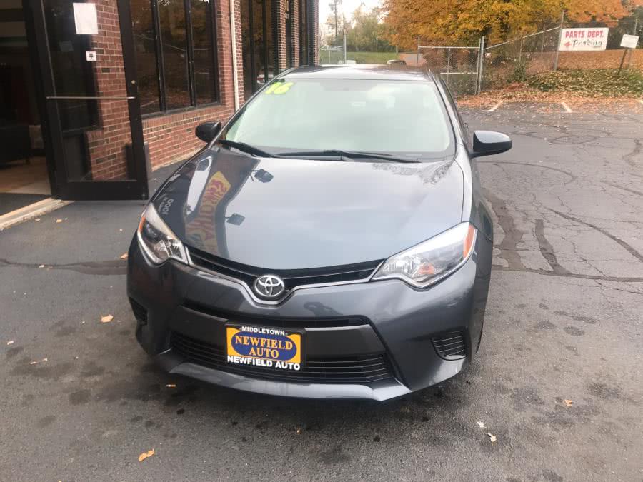 2016 Toyota Corolla 4dr Sdn CVT LE (Natl), available for sale in Middletown, Connecticut | Newfield Auto Sales. Middletown, Connecticut